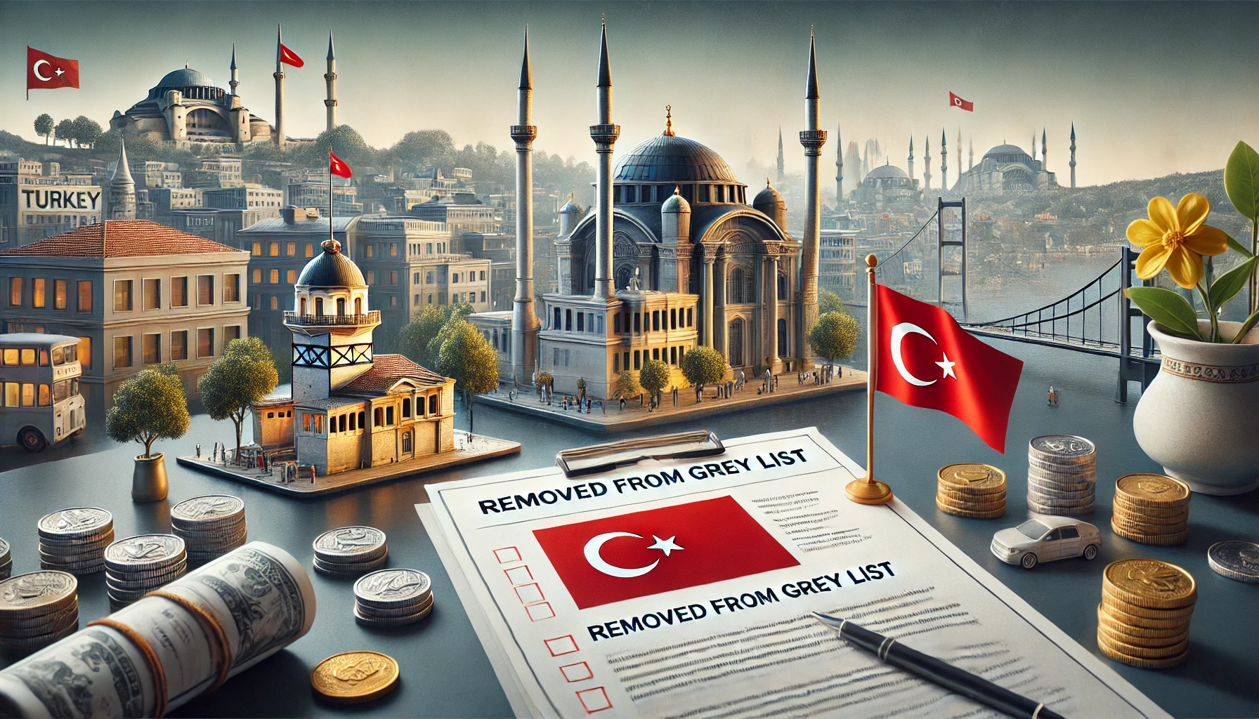 تركيا تخرج من القائمة الرمادية لغسيل الأموال مع تعزيز أردوغان الجهود لمكافحة التمويل غير المشروع